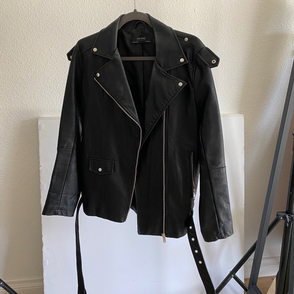 Zara Jackets & Coats Zara Faux Leather Biker Jacket Poshmark